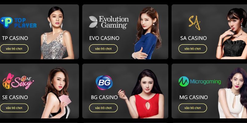 Những sảnh cược Casino King88 hot nhất hiện nay