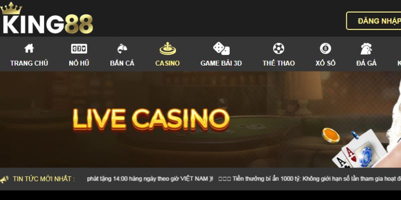 Tổng hợp vài điều cơ bản về Casino King88