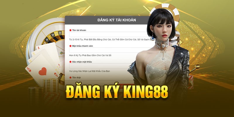 Đăng ký sau tải app King8